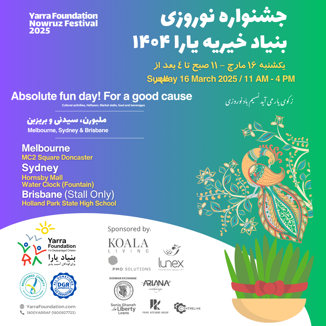 Yarra Nowruz Markets 2025