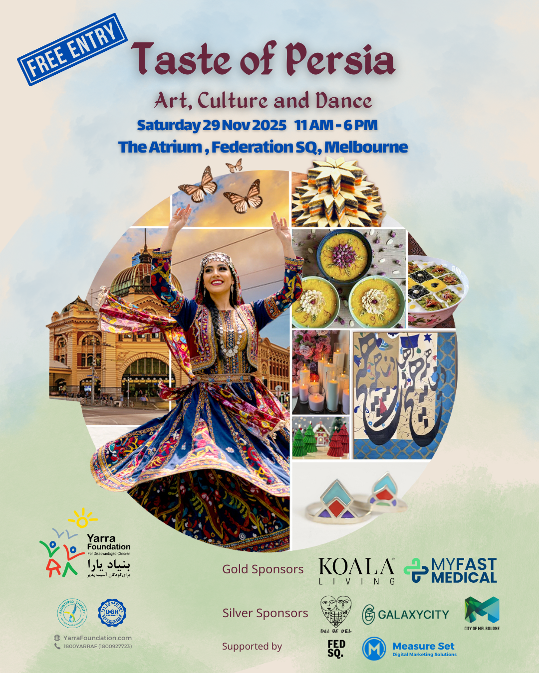 Taste of Persia – 29 Nov 2025 – Fed Square Melbourne